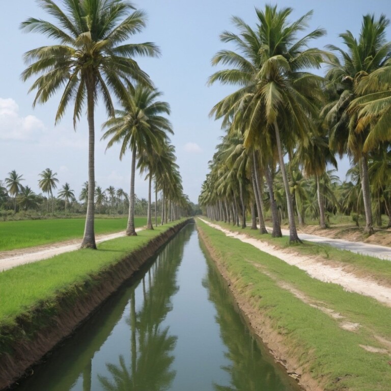 KPK Coconut trees