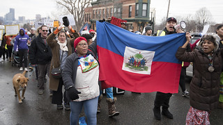 Haitian Protest Trump New Immigration Policy